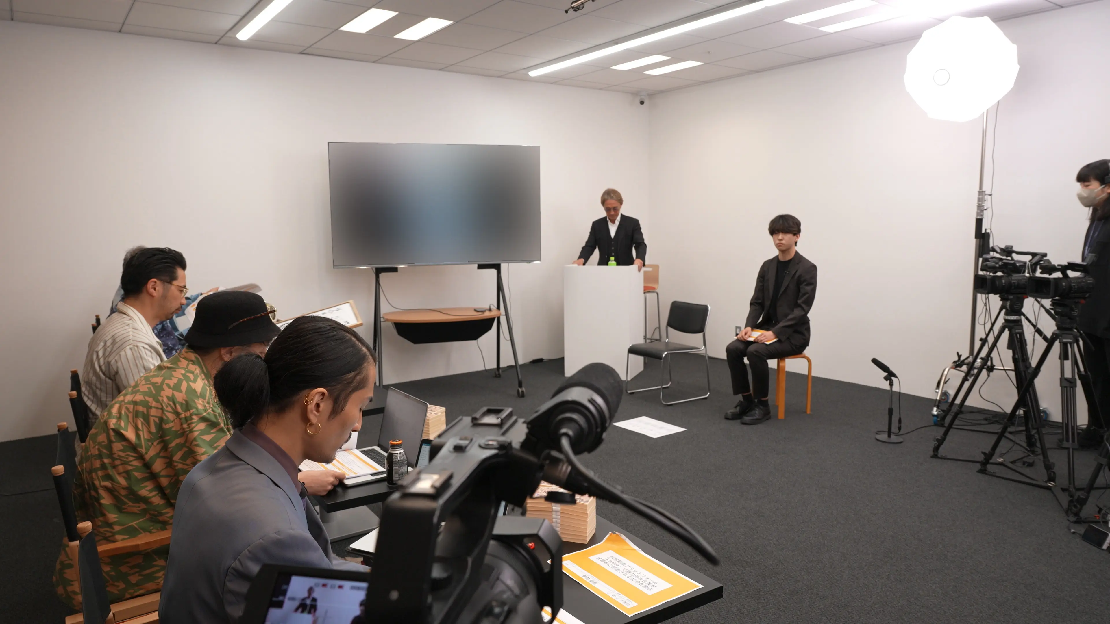 収録スタジオの様子
